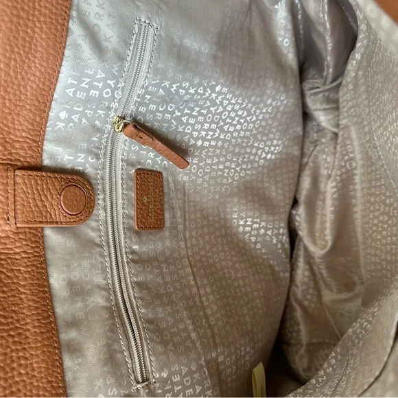 Kate Spade Brown Leather Tote Bag - Picture 3 of 4